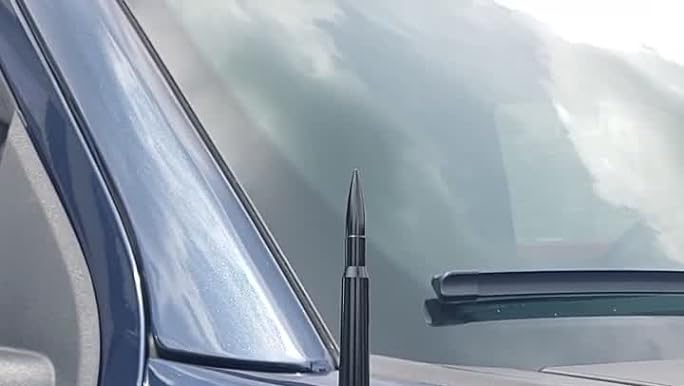 bullet antenna on truck