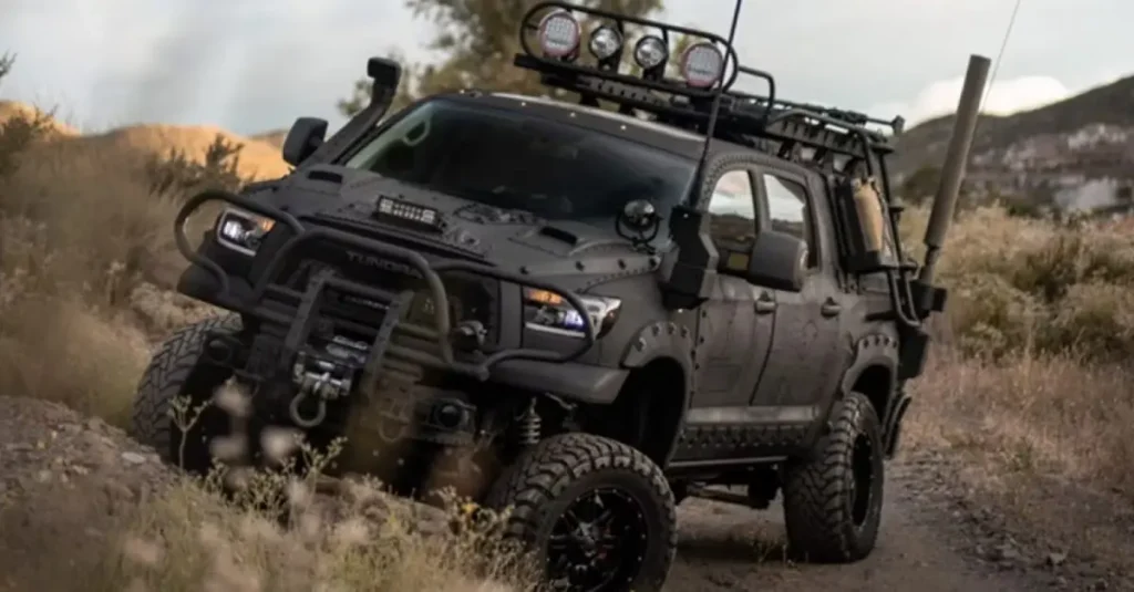 Beautiful customized truck