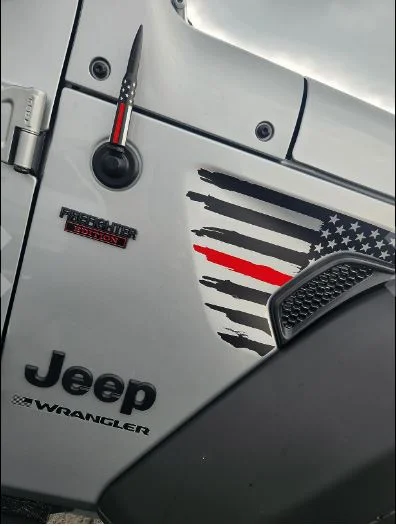 Real life image of Ecoauto jeep wrangler antenna