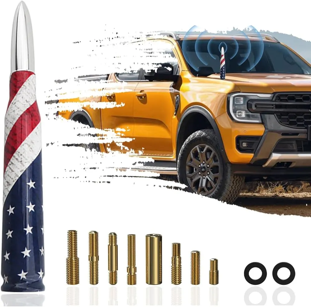 Best Patriotic Bullet Antennas for American Trucks