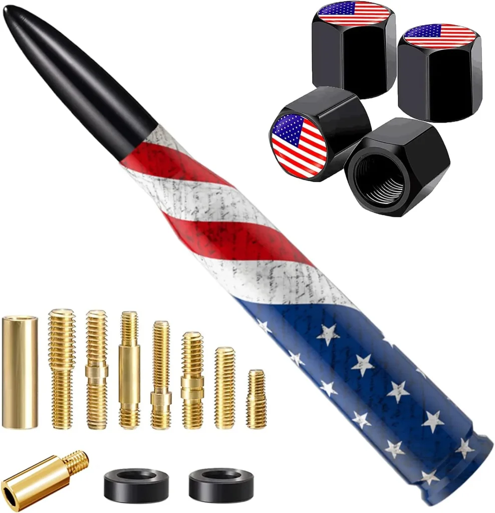 Universal Patriotic Bullet Antenna